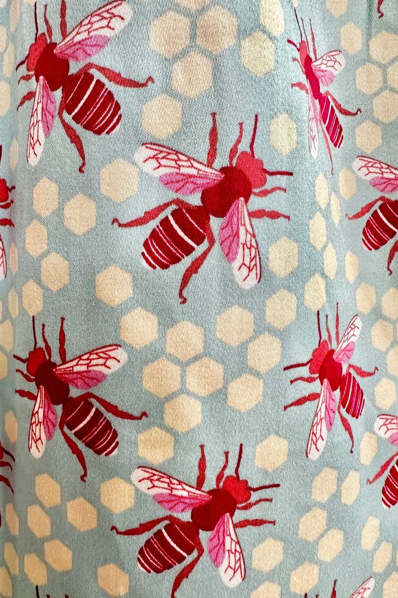 Kids Pink and Light Blue Bee Dress by Eva Rose