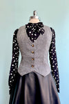 Selma Black and White Fitted Vest by Banned
