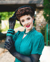 Jadeite Earrings by Splendette
