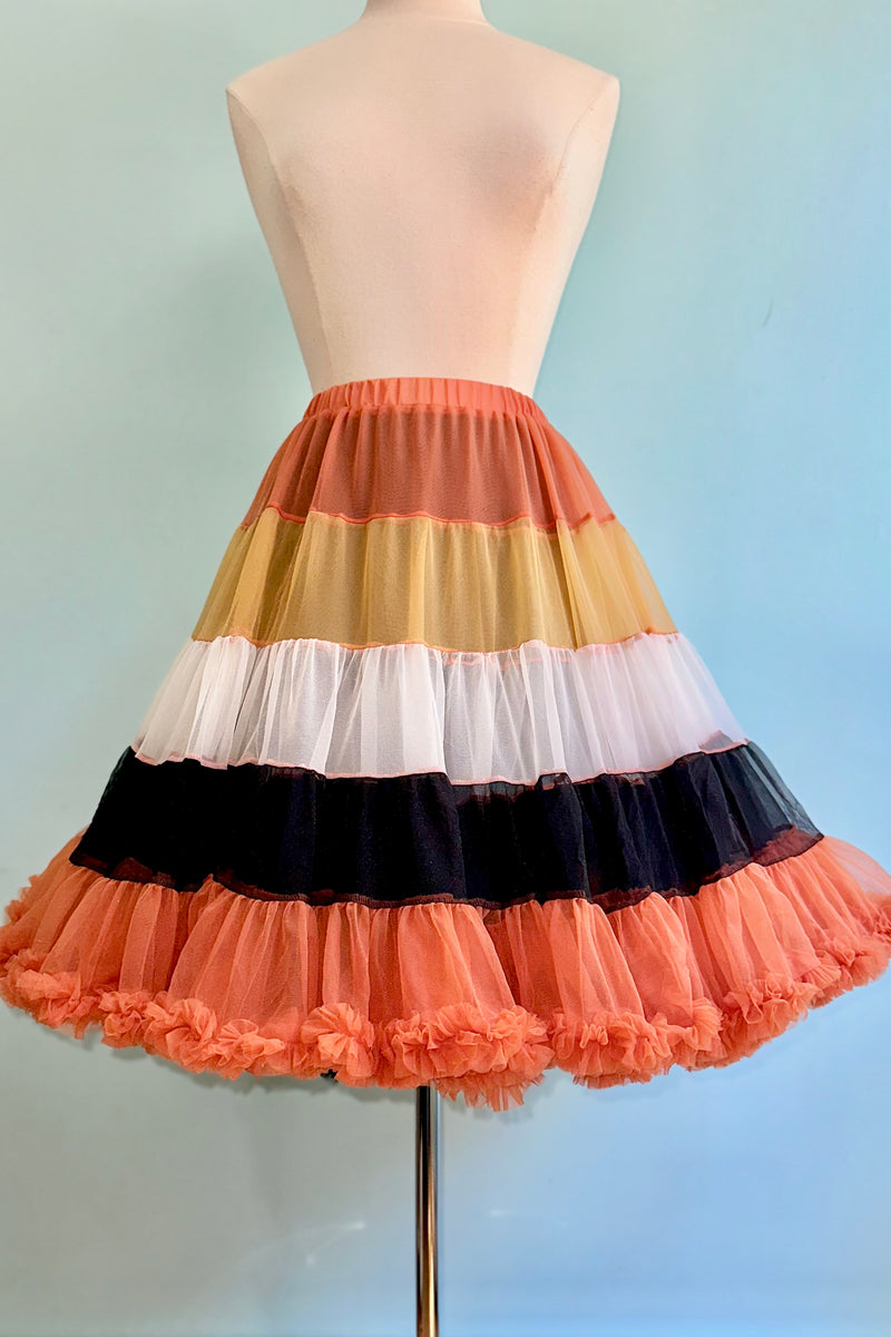 Candy Corn Tulle Petticoat