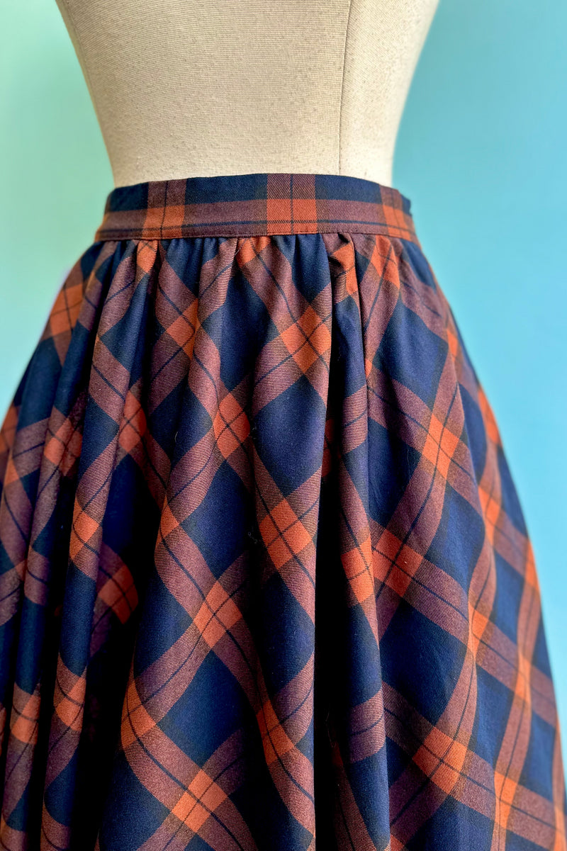 Parker Plaid Skirt by Hearts & Roses London