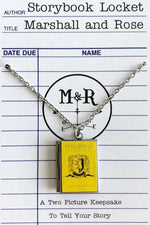 House Hufflepuff Book Locket Necklace by Marshall and Rose