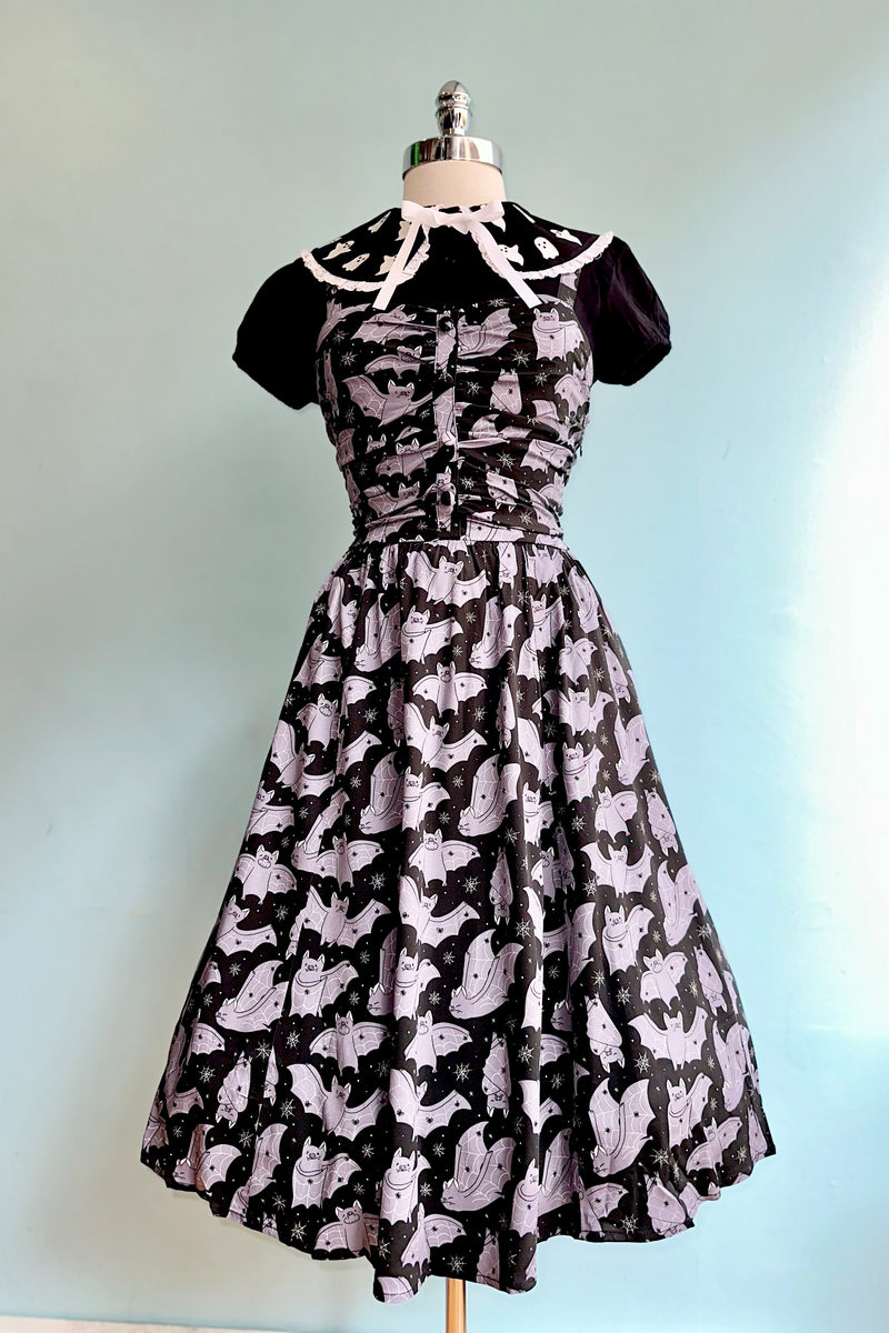 Moonlit Bats Eden Dress by Miss Lulo