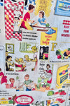 Vintage Kitchen Print Full Skirt by Tulip B.