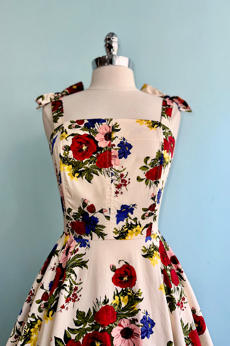 vintage floral corset dress Victorian Velvet Floral Corset Dress