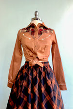 Parker Plaid Skirt by Hearts & Roses London