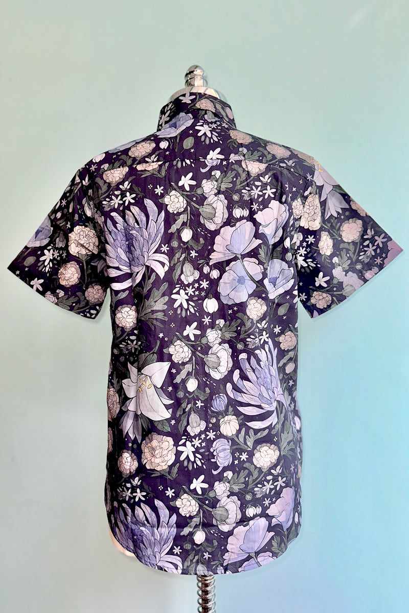 Deathly Bouquet Button Down Top by Morning Witch