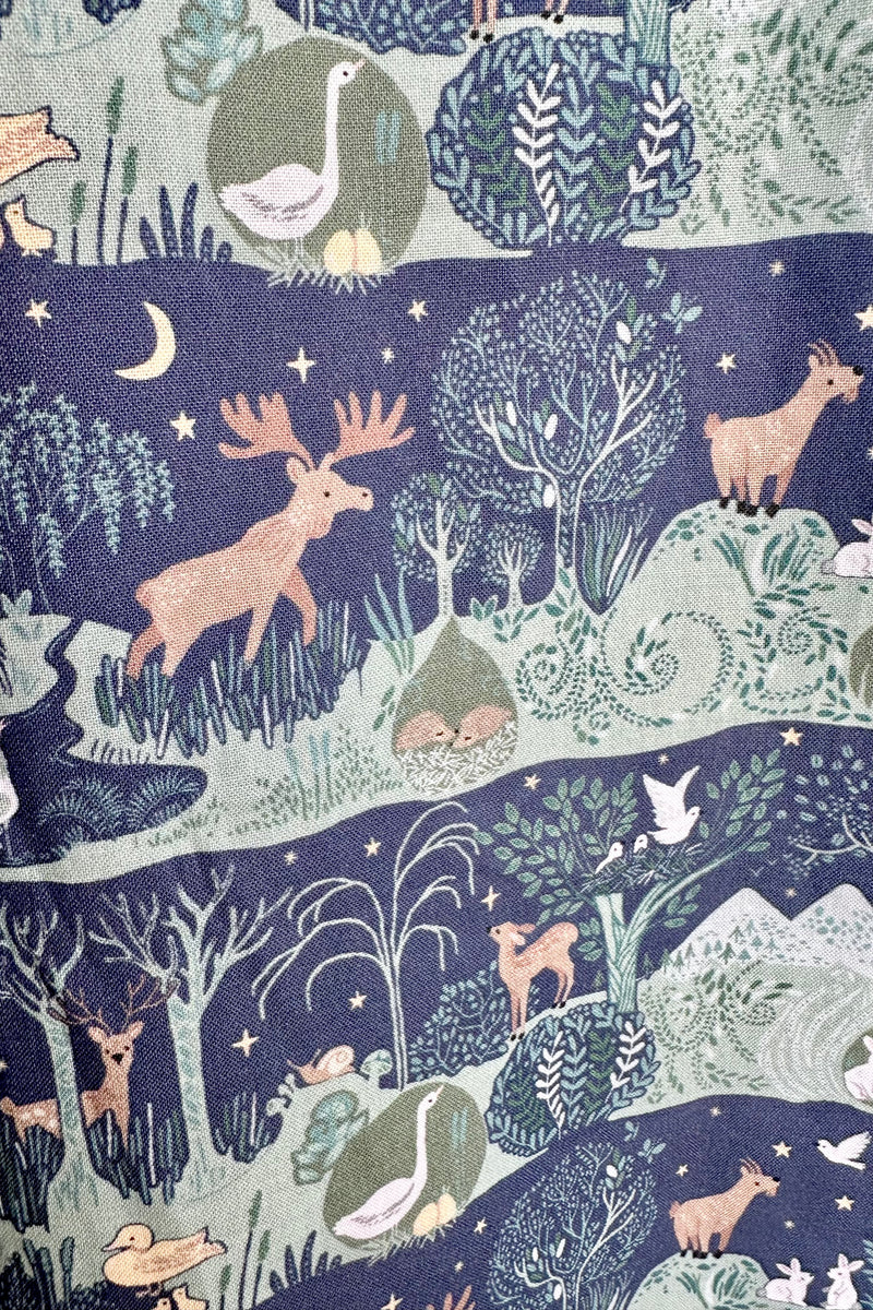 Burrowing Wildlife Fit & Flare Dress by Retrolicious