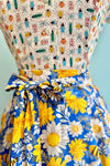 Daisies and Bees Clara Skirt by Miss Lulo