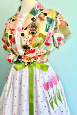 Tulip Pocket Polka-dot Dress
