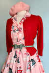 Puuurfect Christmas Bella Shirt Dress in Pink by Banned