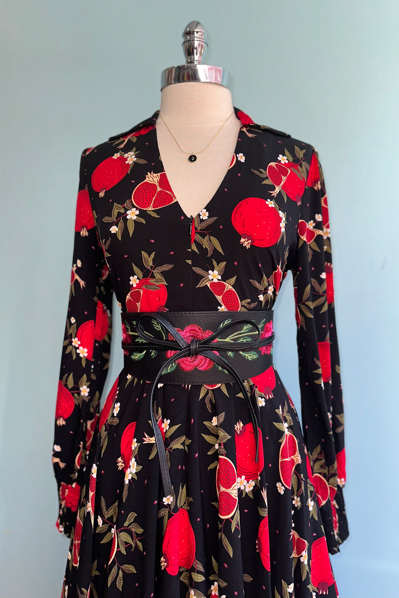 Pomegranate Shirt Dress by Banned