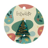 Christmas Tree Mini Brooch by Erstwilder