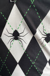 Regina Harlequin Spider Dress by Hell Bunny