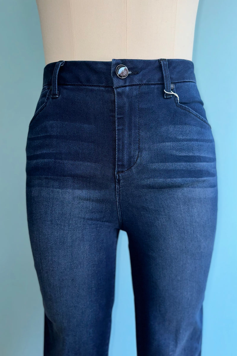 30" Better than Butter Flare Leg Jeans by 1822 Denim