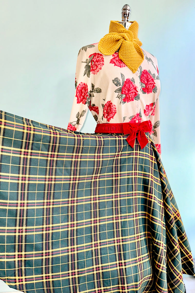 Rose Floral Vintage Cardigan