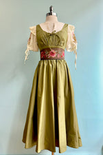 Sage Lolita Midi Dress by Timeless London