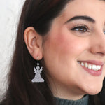 Angel Glitter Drop Essential Earrings by Erstwilder