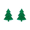 Christmas Tree Stud Essential Earrings by Erstwilder in Multiple Colors