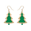 Christmas Tree Drop Essential Earrings by Erstwilder in Multiple Colors