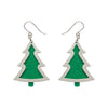 Christmas Tree Drop Essential Earrings by Erstwilder in Multiple Colors