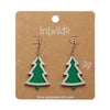 Christmas Tree Drop Essential Earrings by Erstwilder in Multiple Colors