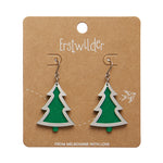 Christmas Tree Drop Essential Earrings by Erstwilder in Multiple Colors