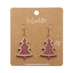 Christmas Tree Drop Essential Earrings by Erstwilder in Multiple Colors