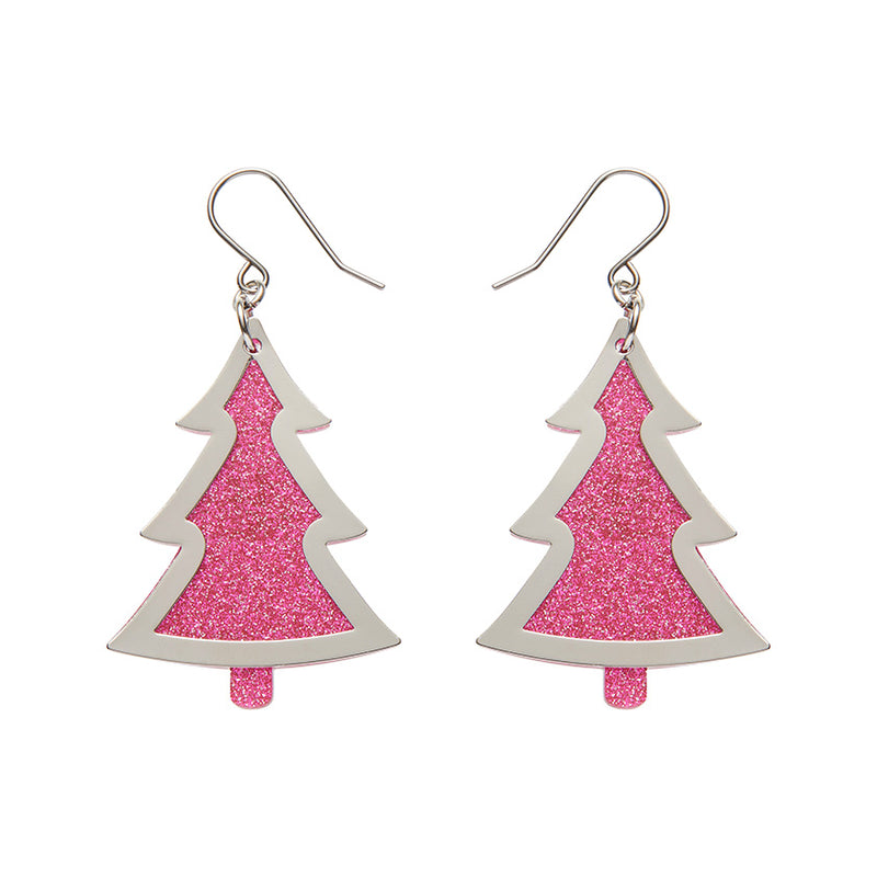 Christmas Tree Drop Essential Earrings by Erstwilder in Multiple Colors