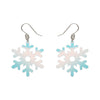 Snowflake Drop Essential Earrings by Erstwilder in Multiple Colors