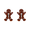 Gingerbread Man Stud Essential Earrings by Erstwilder