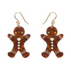 Gingerbread Man Drop Essential Earrings by Erstwilder