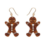 Gingerbread Man Drop Essential Earrings by Erstwilder