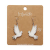 White Dove Drop Essential Earrings by Erstwilder