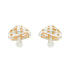 Mushroom Stud Earrings by Erstwilder in Multiple Colors