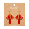 Mushroom Drop Earrings by Erstwilder in Multiple Colors