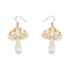 Mushroom Drop Earrings by Erstwilder in Multiple Colors