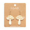 Mushroom Drop Earrings by Erstwilder in Multiple Colors