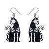 Bone Kitty Essential Drop Earrings by Erstwilder in Multiple Colors!