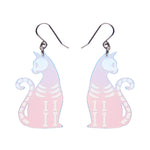 Bone Kitty Essential Drop Earrings by Erstwilder in Multiple Colors!