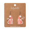 Bone Kitty Essential Drop Earrings by Erstwilder in Multiple Colors!