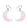 Half Moon Essential Drop Earrings by Erstwilder in Multiple Colors!