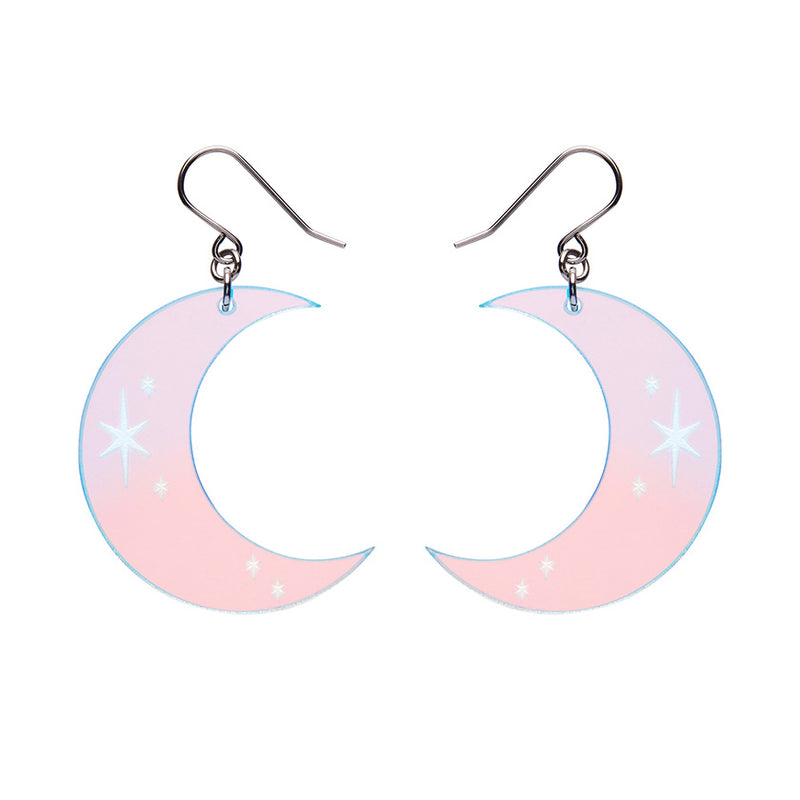 Half Moon Essential Drop Earrings by Erstwilder in Multiple Colors!