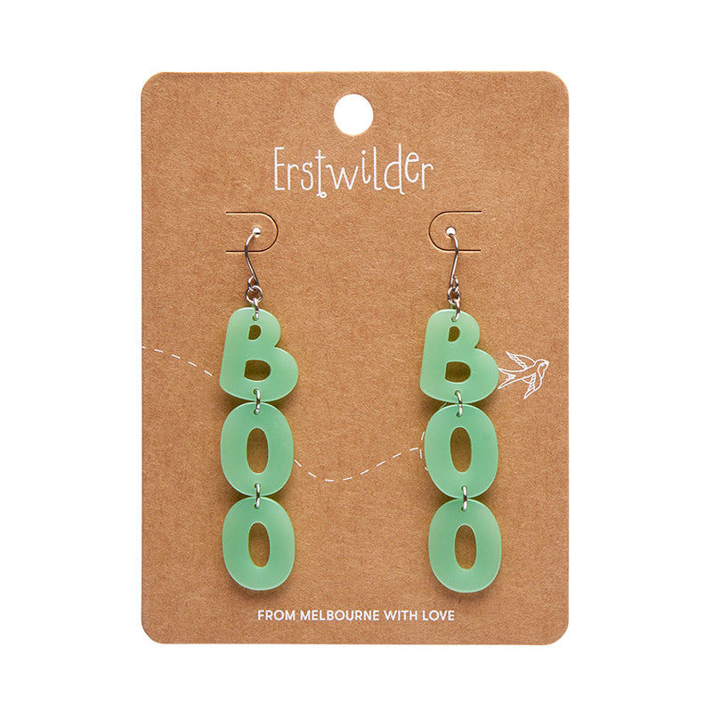 Boo! Essential Drop Earrings by Erstwilder in Multiple Colors!