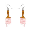 Paint Brush Ripple Drop Earrings by Erstwilder in Multiple Colors!