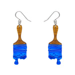 Paint Brush Ripple Drop Earrings by Erstwilder in Multiple Colors!