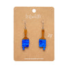 Paint Brush Ripple Drop Earrings by Erstwilder in Multiple Colors!