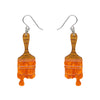 Paint Brush Ripple Drop Earrings by Erstwilder in Multiple Colors!