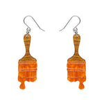 Paint Brush Ripple Drop Earrings by Erstwilder in Multiple Colors!