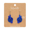 Paint Brush Ripple Drop Earrings by Erstwilder in Multiple Colors!